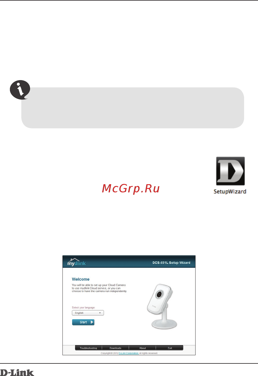 D-Link DCS-931L/A1B [3/7] Мастер установки