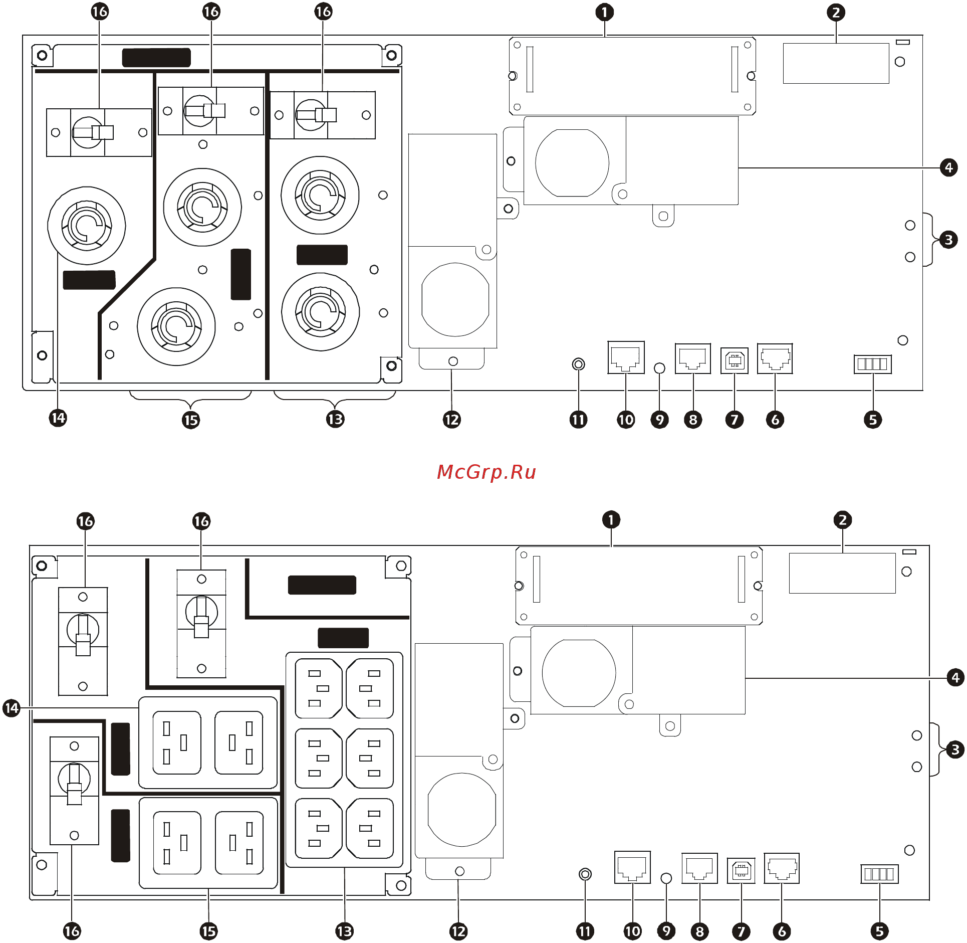 APC SRT6KRMXLI [13/22] Group 1 15 amp max