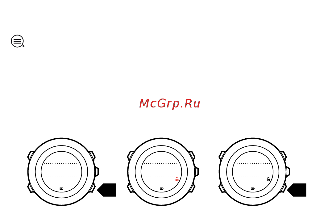 Suunto Ambit3 Peak Sapphire (HR) (SS020673000) [31/162] Блокировка кнопок