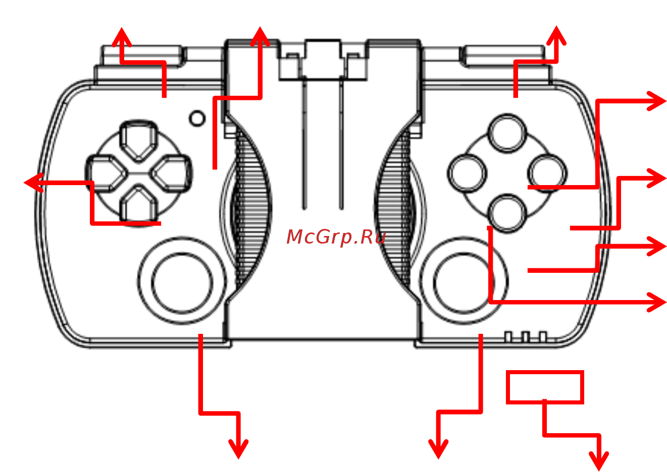 Defender Mobile Master [4/6] Wireless gamepad defender mobile master