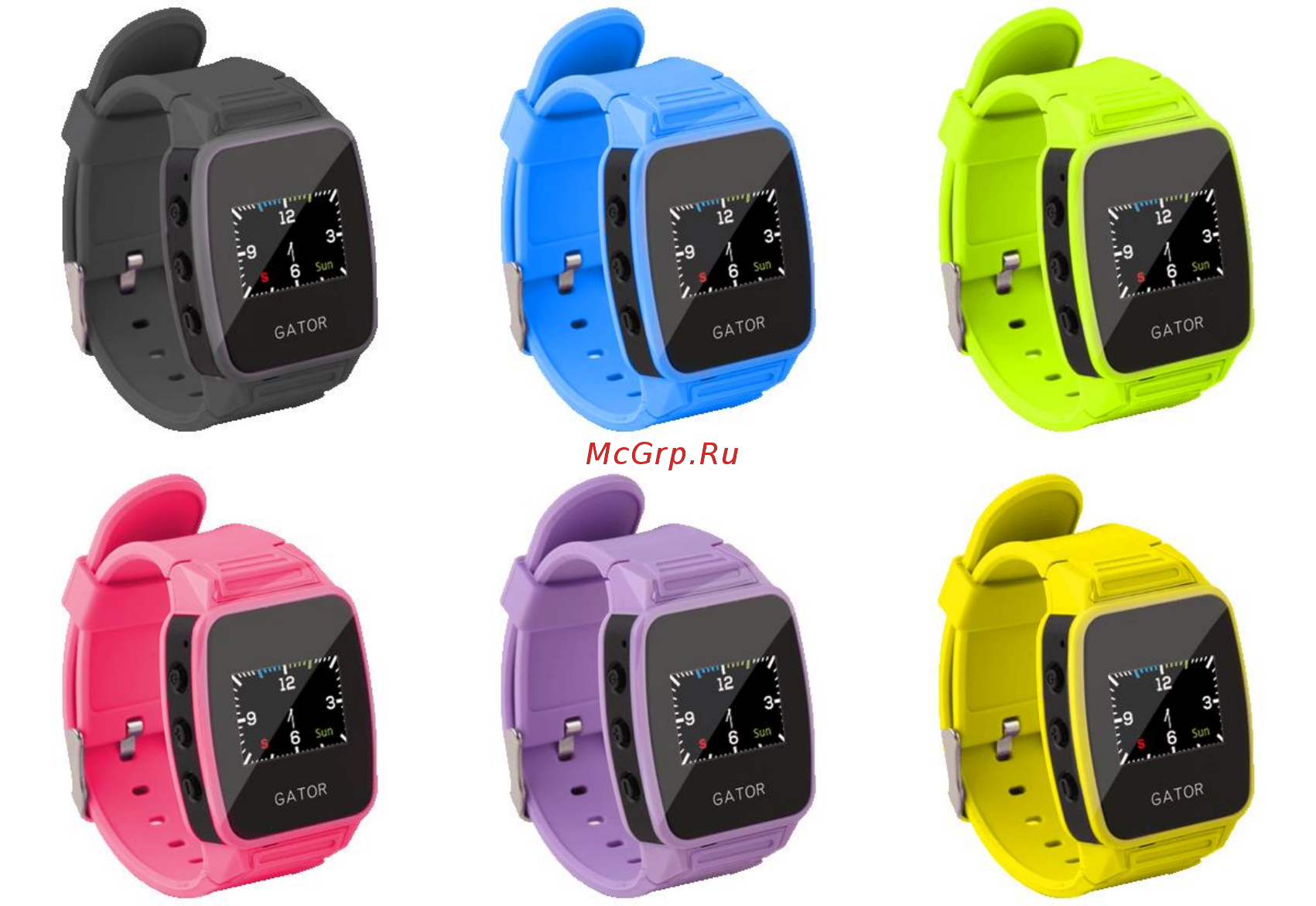Gator Caref Watch WH01 Purple Инструкция по эксплуатации онлайн [2/15] 250403