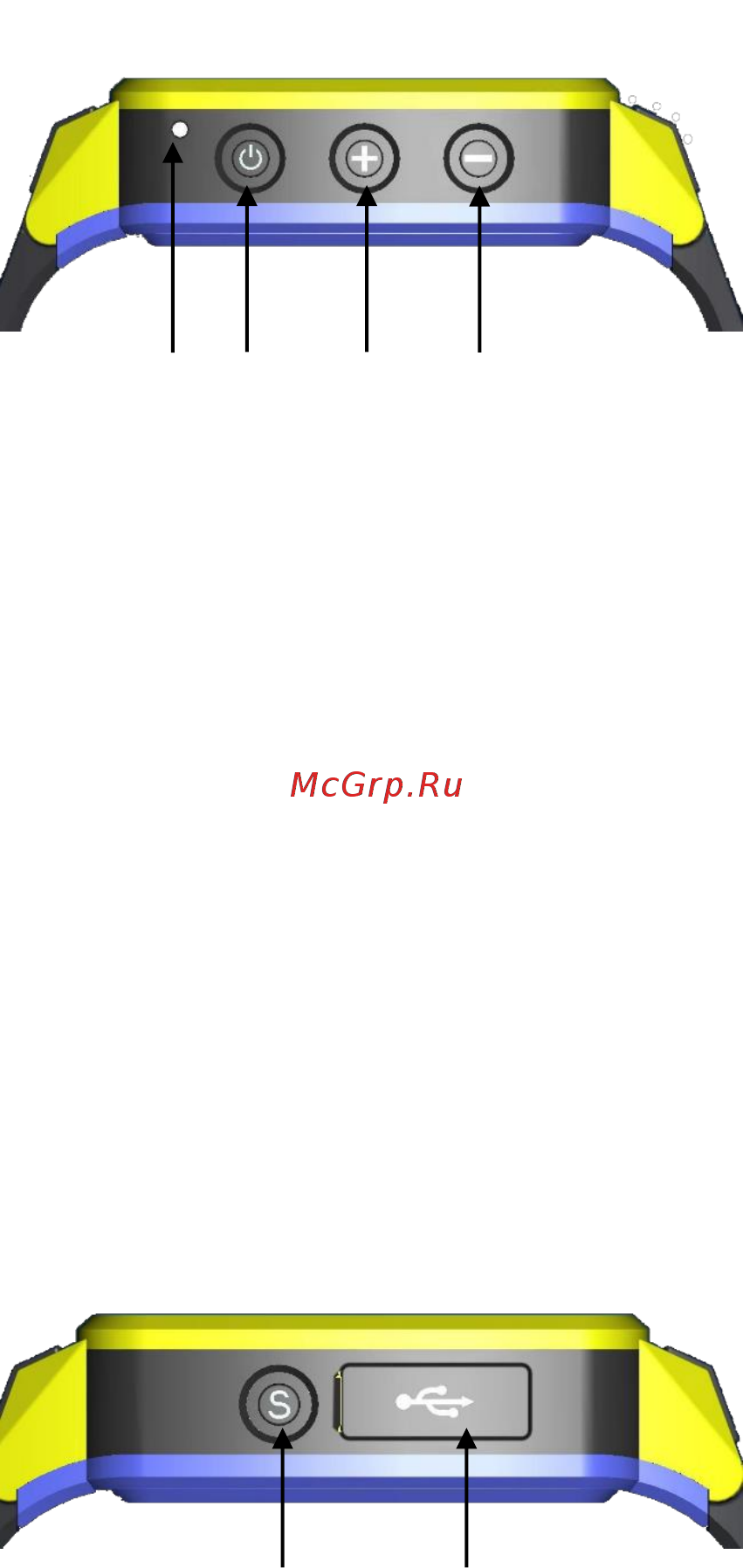Gator Caref Watch WH01 Green Инструкция по эксплуатации онлайн [3/15] 250404