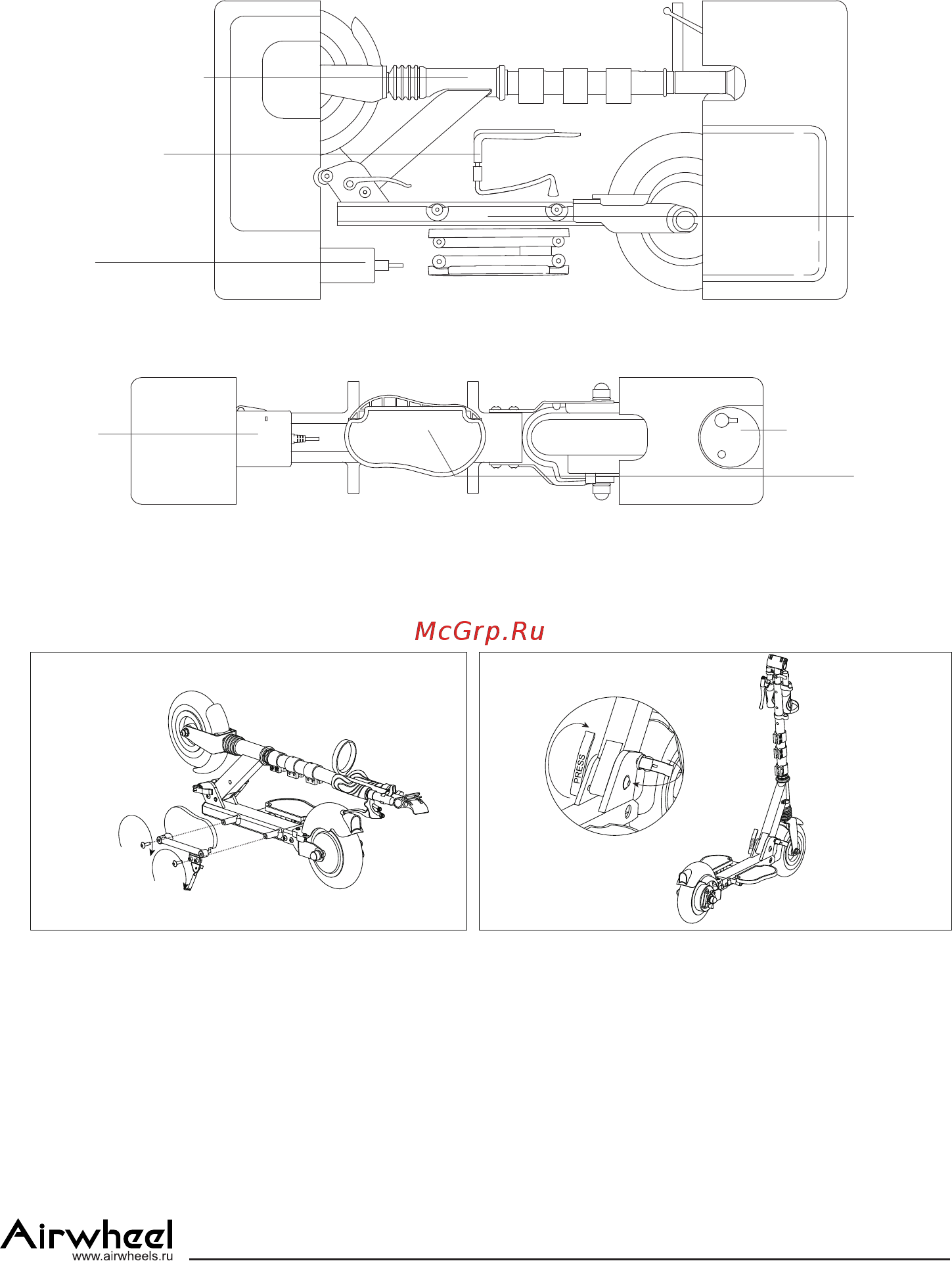 Airwheel Z3 162.8 WH White [8/15] Сборка электросамоката