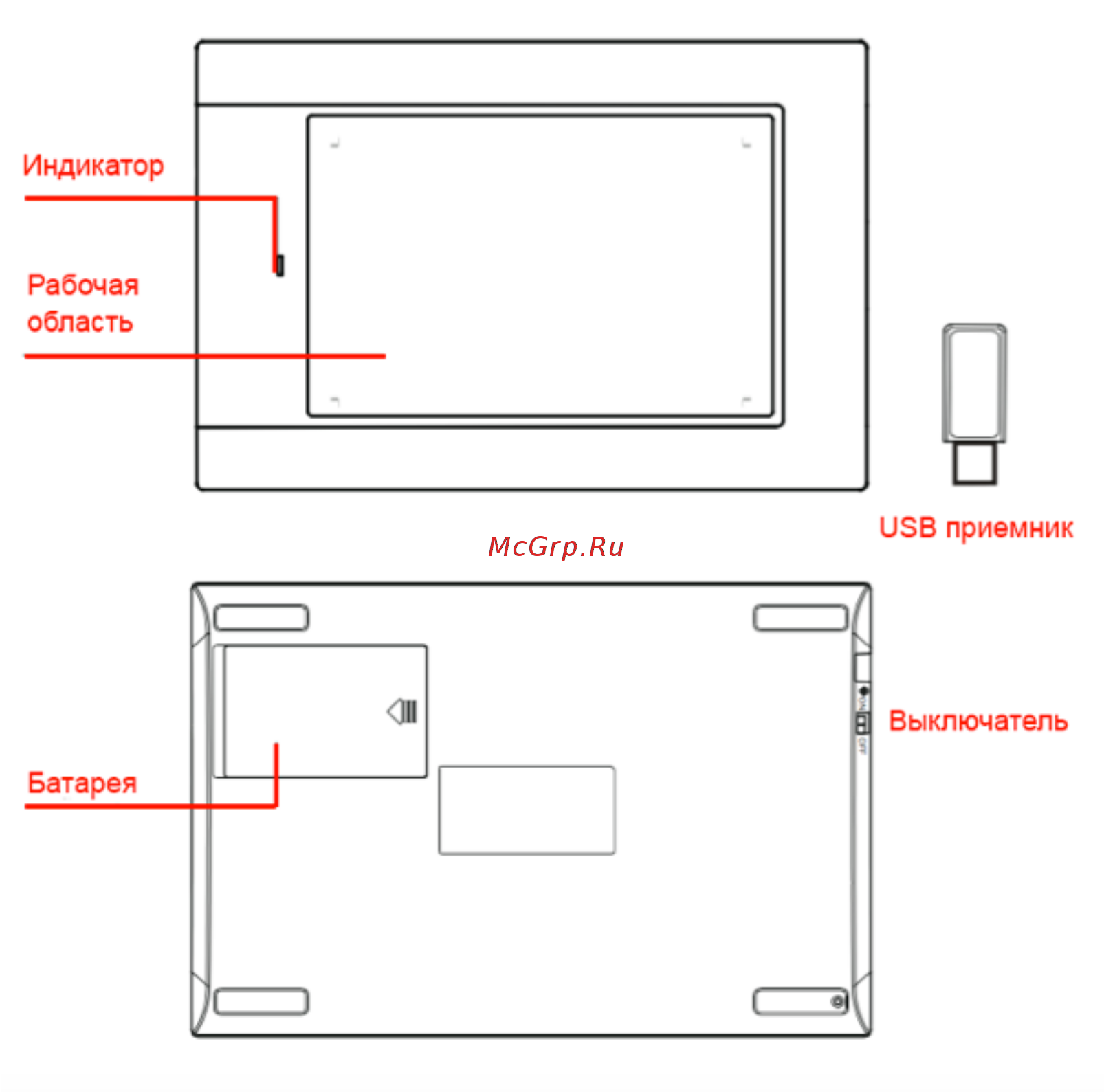 Huion New 1060Plus Инструкция по эксплуатации онлайн [6/16] 251218