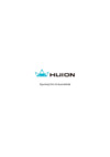 Huion 680TF Black/Silver Инструкция по эксплуатации