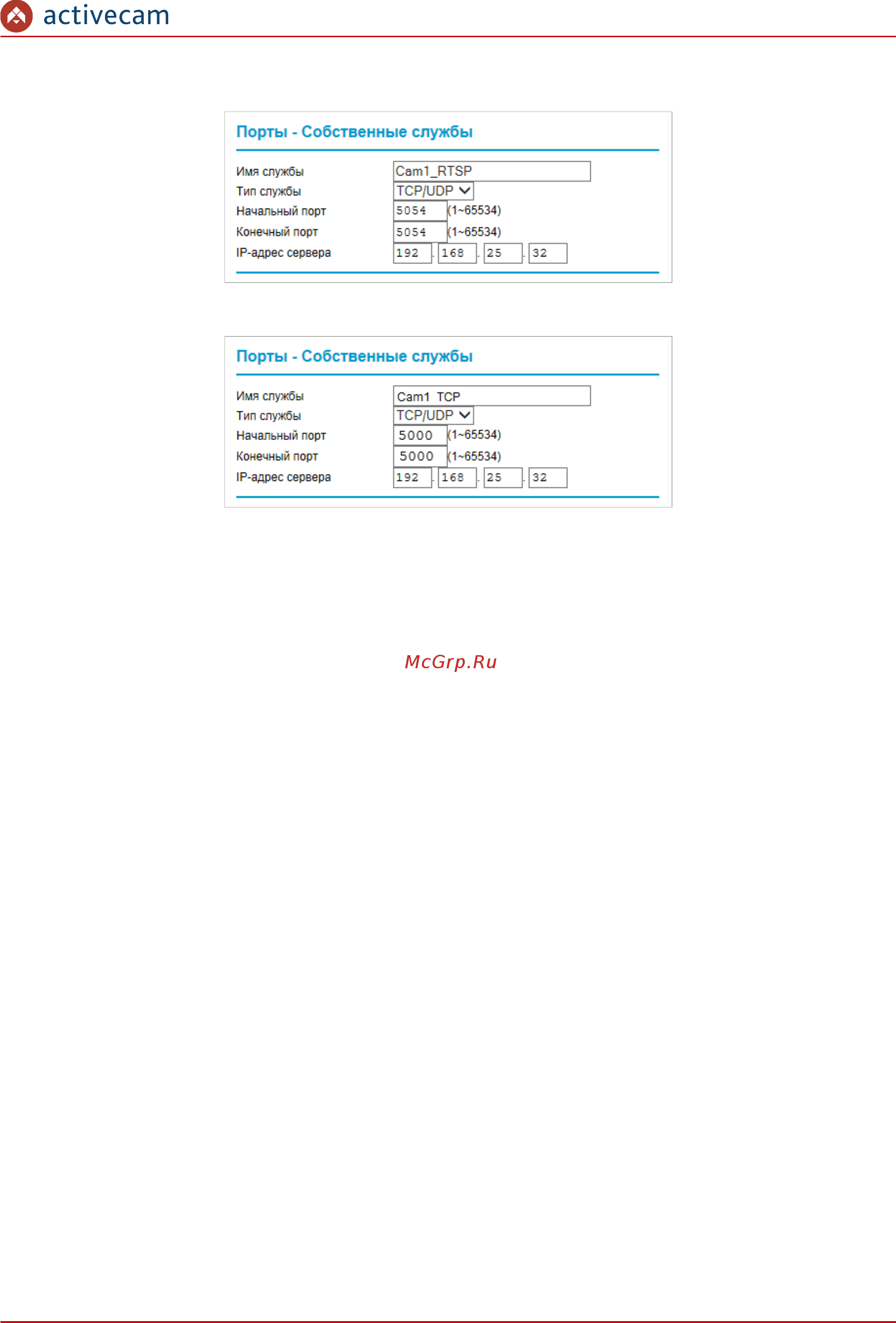 ActiveCam AC-D7101IR1 Инструкция по эксплуатации онлайн [113/118] 251244