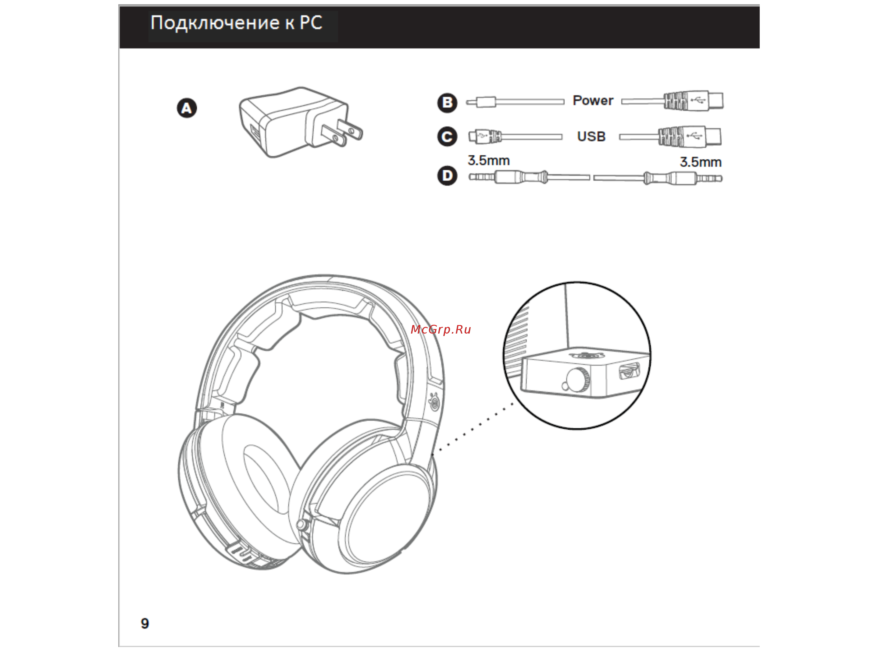 Steelseries Siberia 840 Black BT (61302) [10/18] Noflk ikjhehme