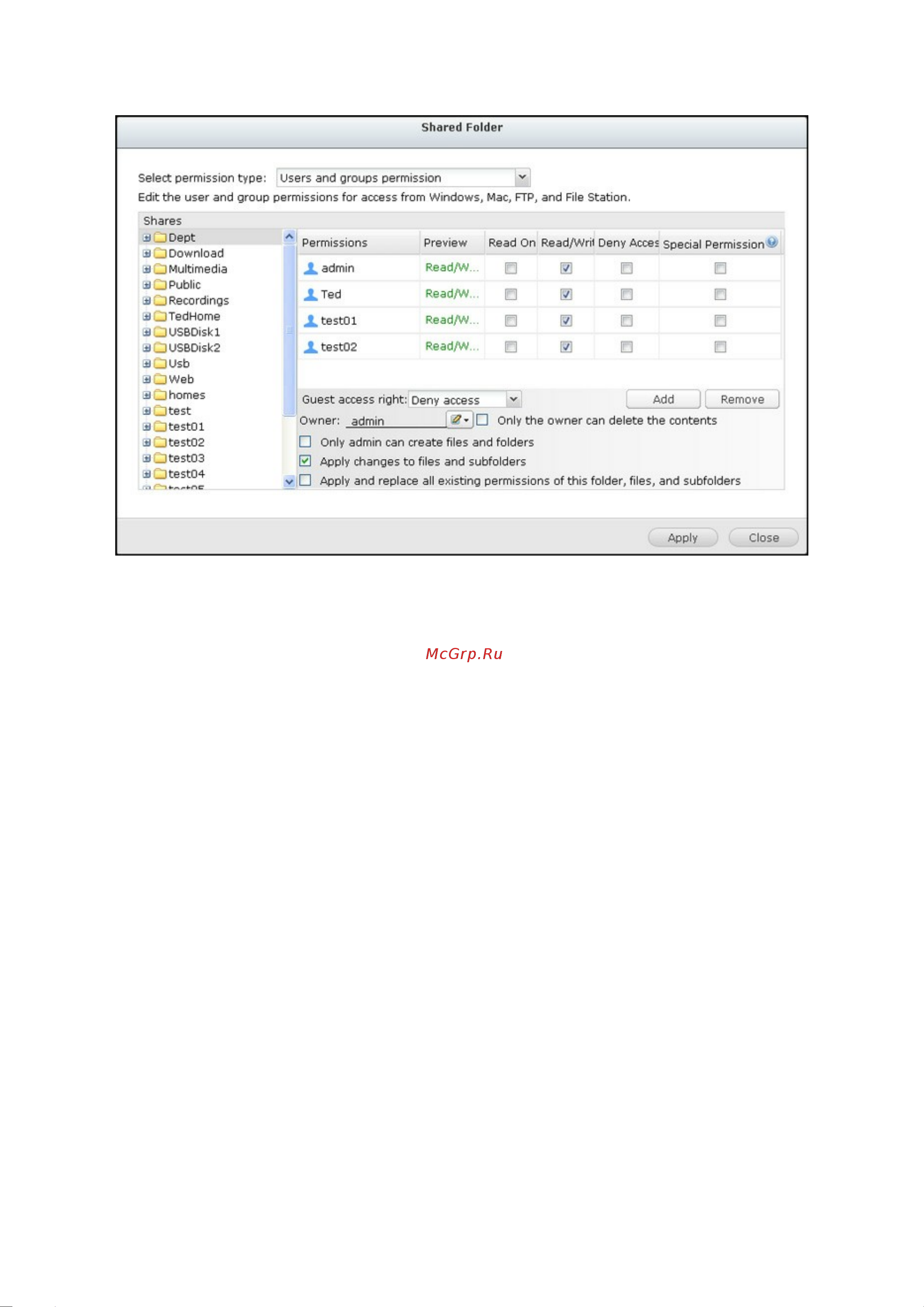 Qnap TS-112P Инструкция по эксплуатации онлайн [158/370] 251515