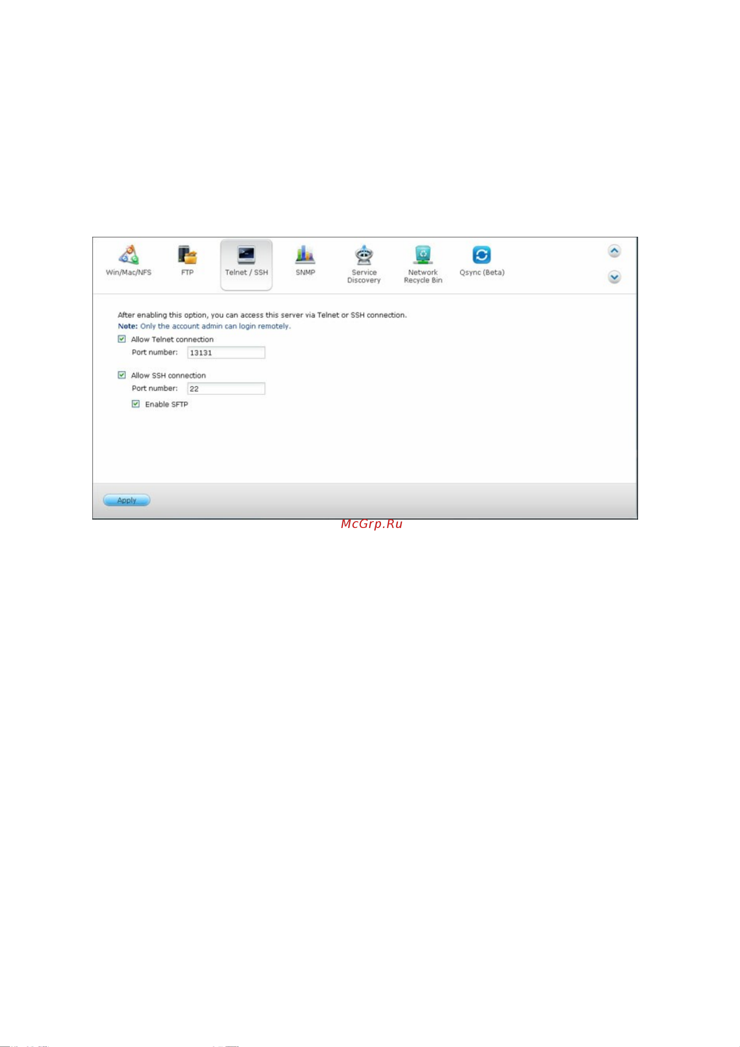 Qnap TS-112P Инструкция по эксплуатации онлайн [183/370] 251515