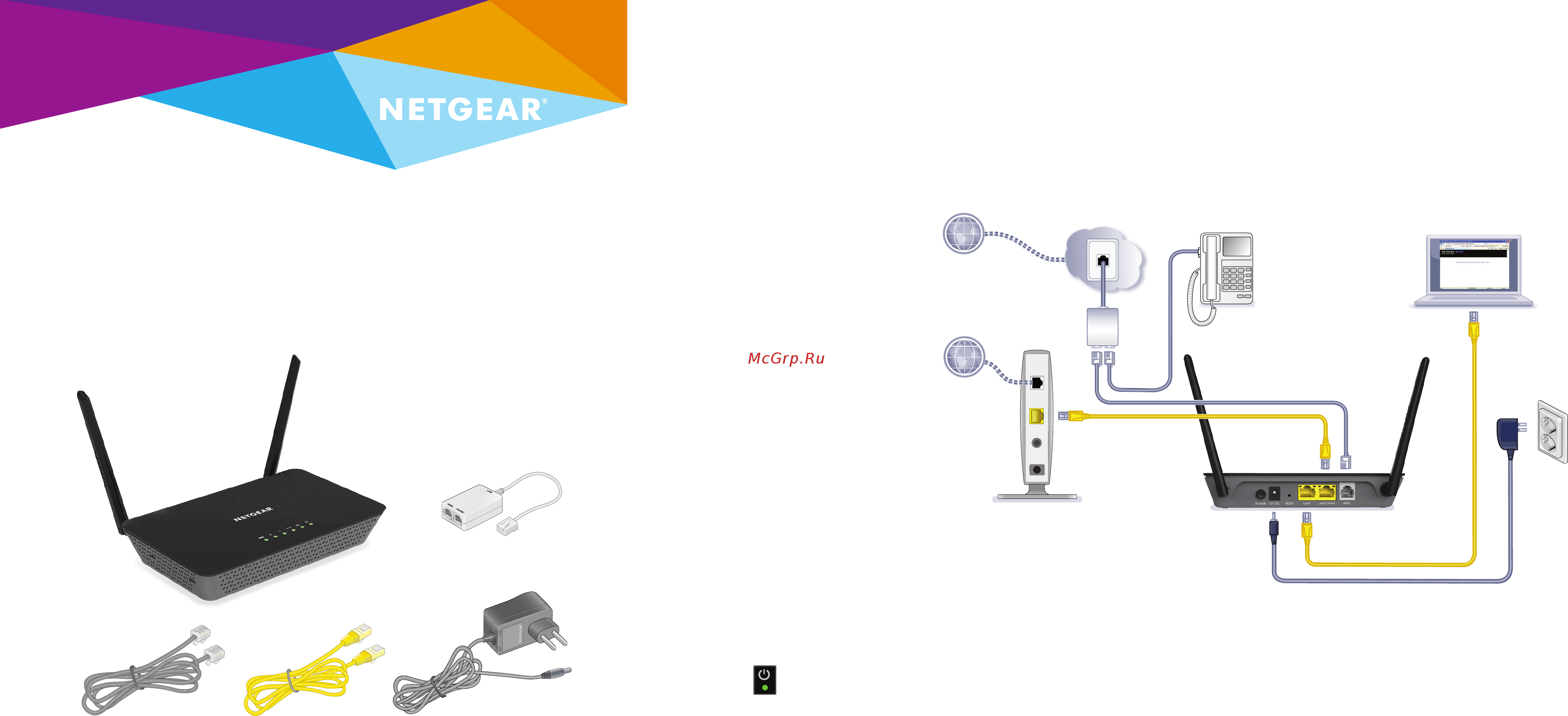 Netgear AC785-100EUS Инструкция по эксплуатации онлайн