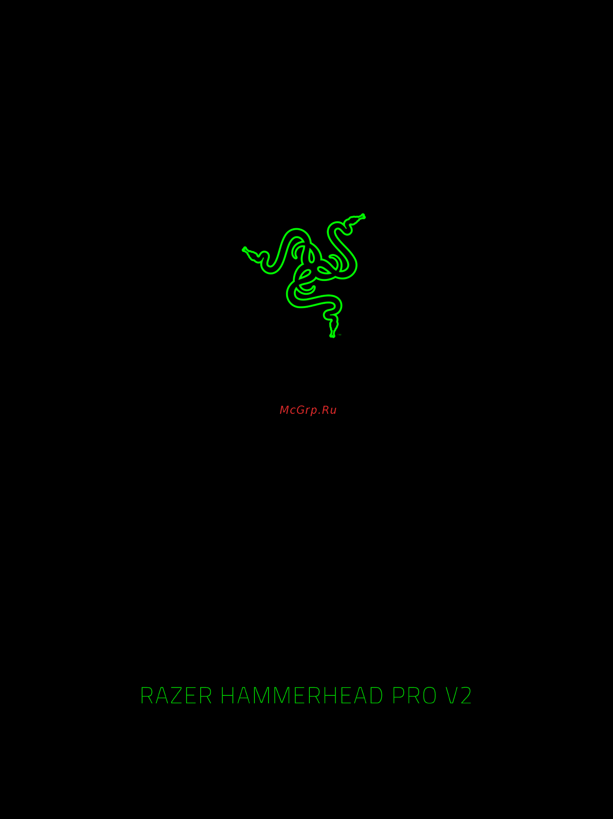 Razer Hammerhead V2 Инструкция по эксплуатации онлайн