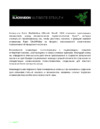 Razer BlackWidow UltimateStealth 2016(RZ0301702200R3R1) Инструкция по эксплуатации