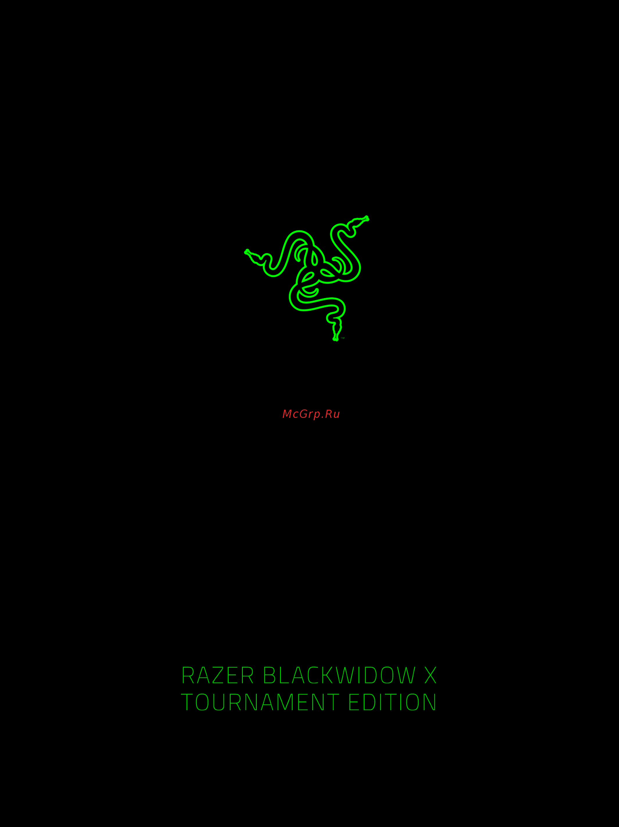 Razer BlackWidow X Tournament (RZ03-01770400-R3R1) Инструкция по эксплуатации онлайн