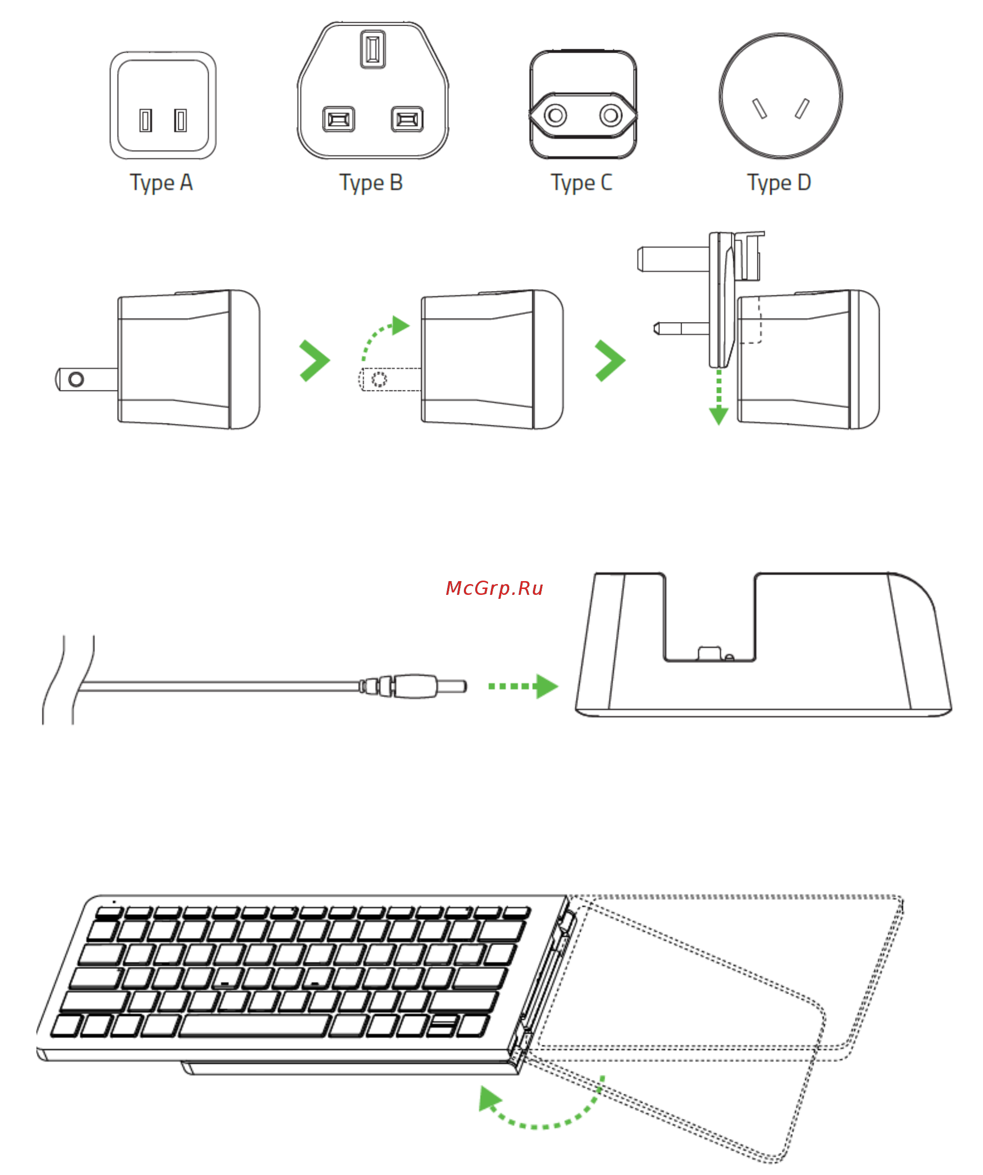 Razer Turret (RZ84-01330100-B3G1) [10/61] Зарядка razer turret