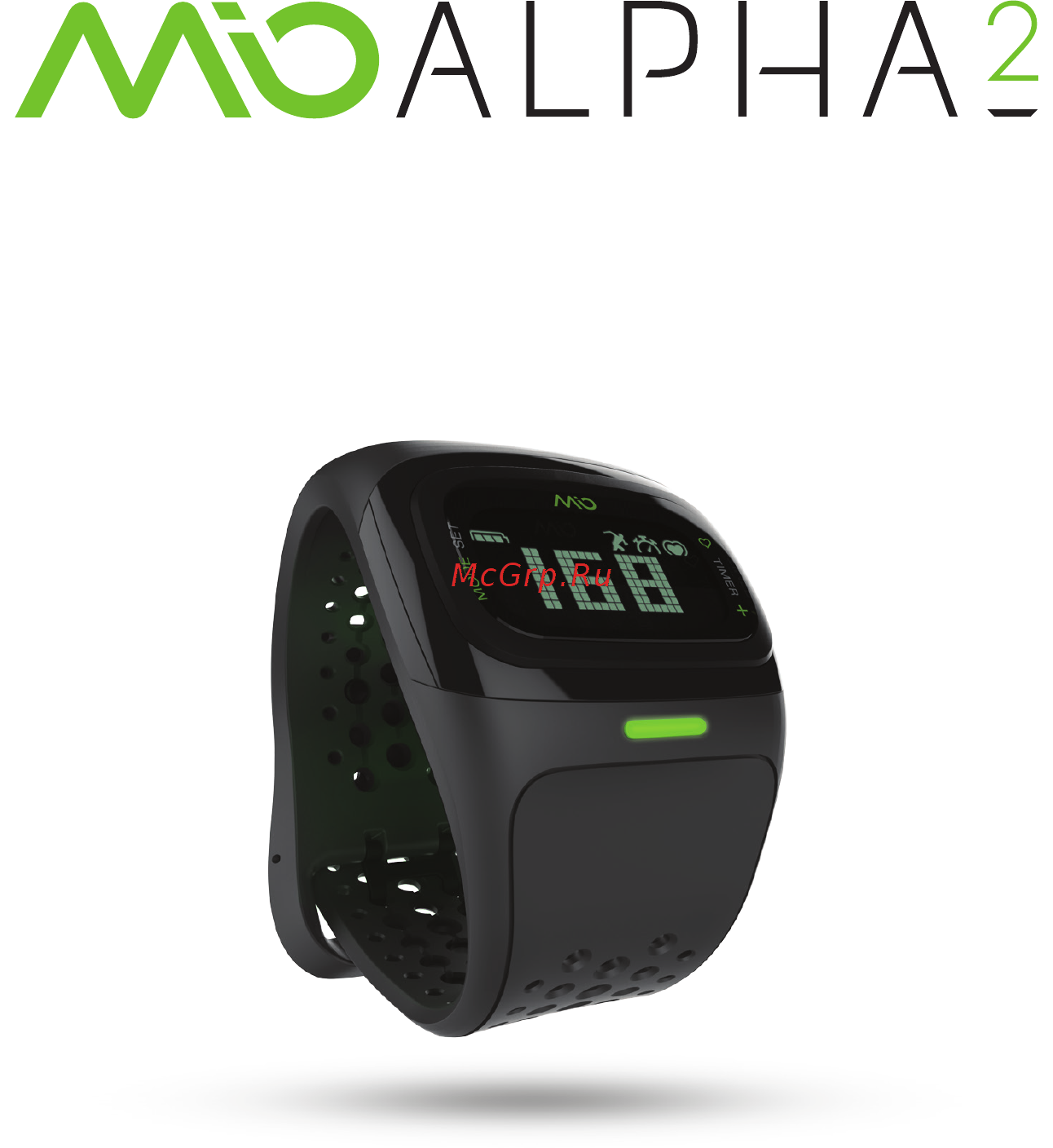 Mio ALPHA 2 Black Large (58P-BLK) Инструкция по эксплуатации онлайн