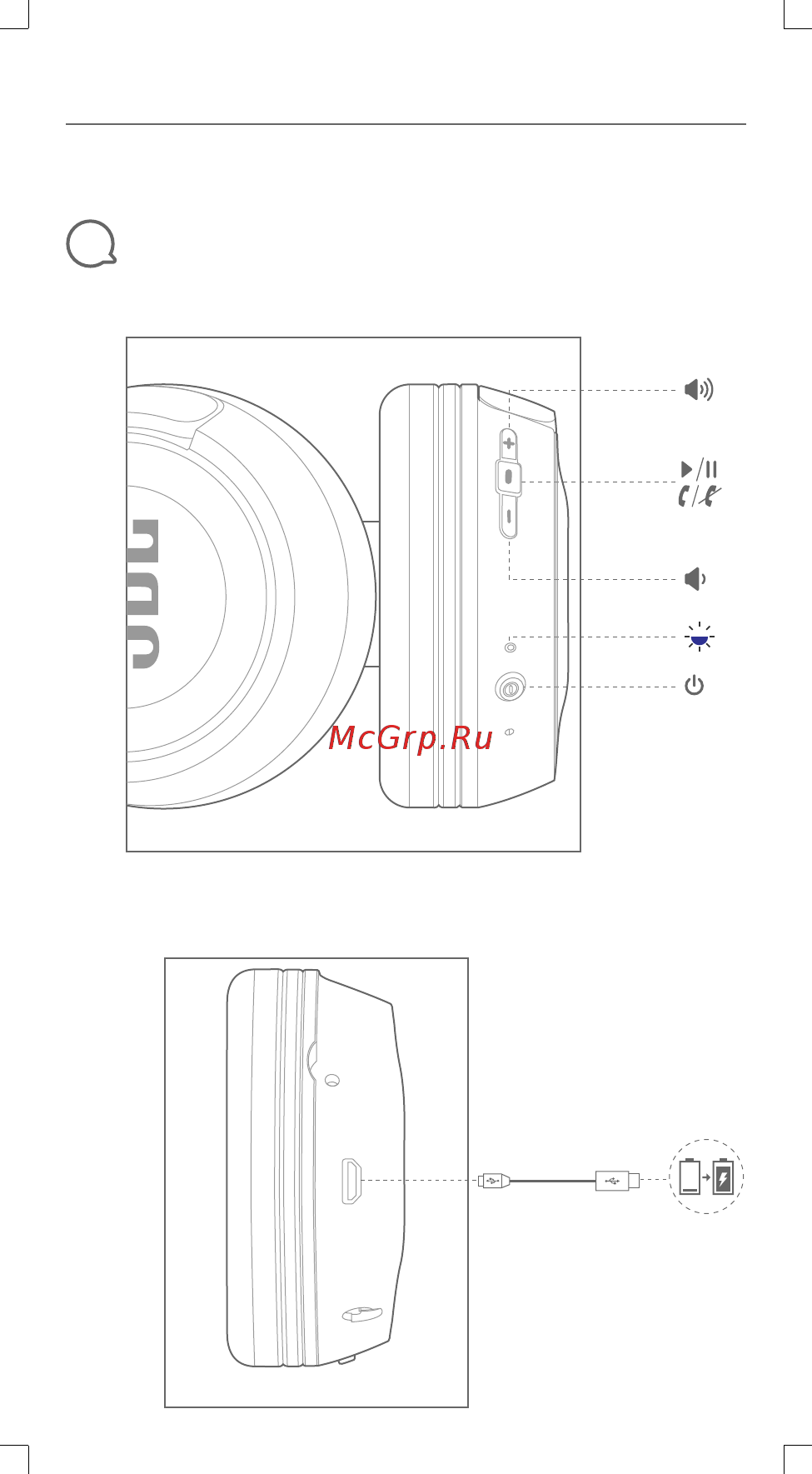 JBL T460BT White ( [3/12] Quick start guide guide de démarrage rapide
