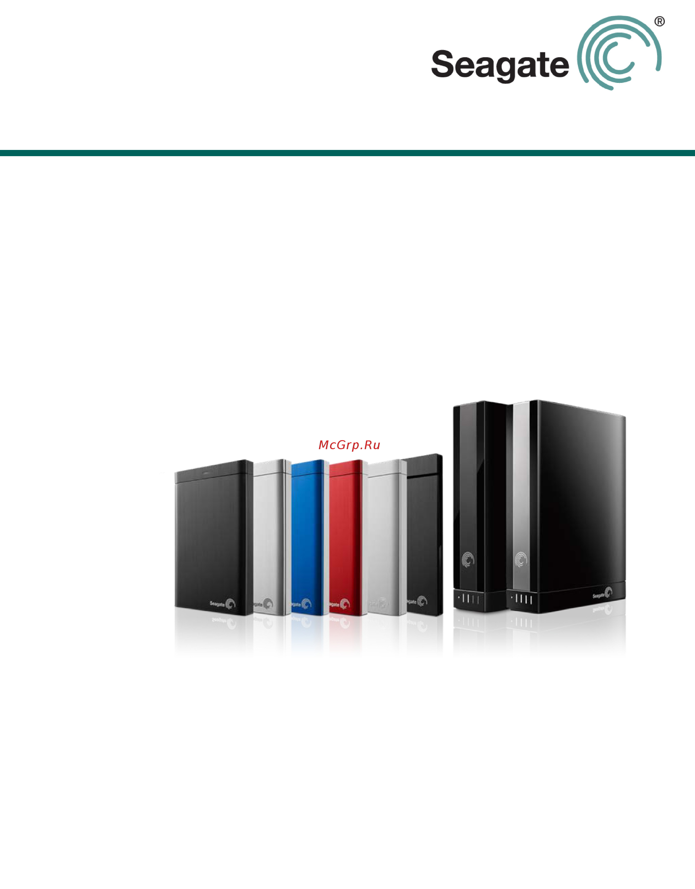Seagate Backup Plus, STDR5000203, 5ТБ, красный Инструкция по эксплуатации онлайн