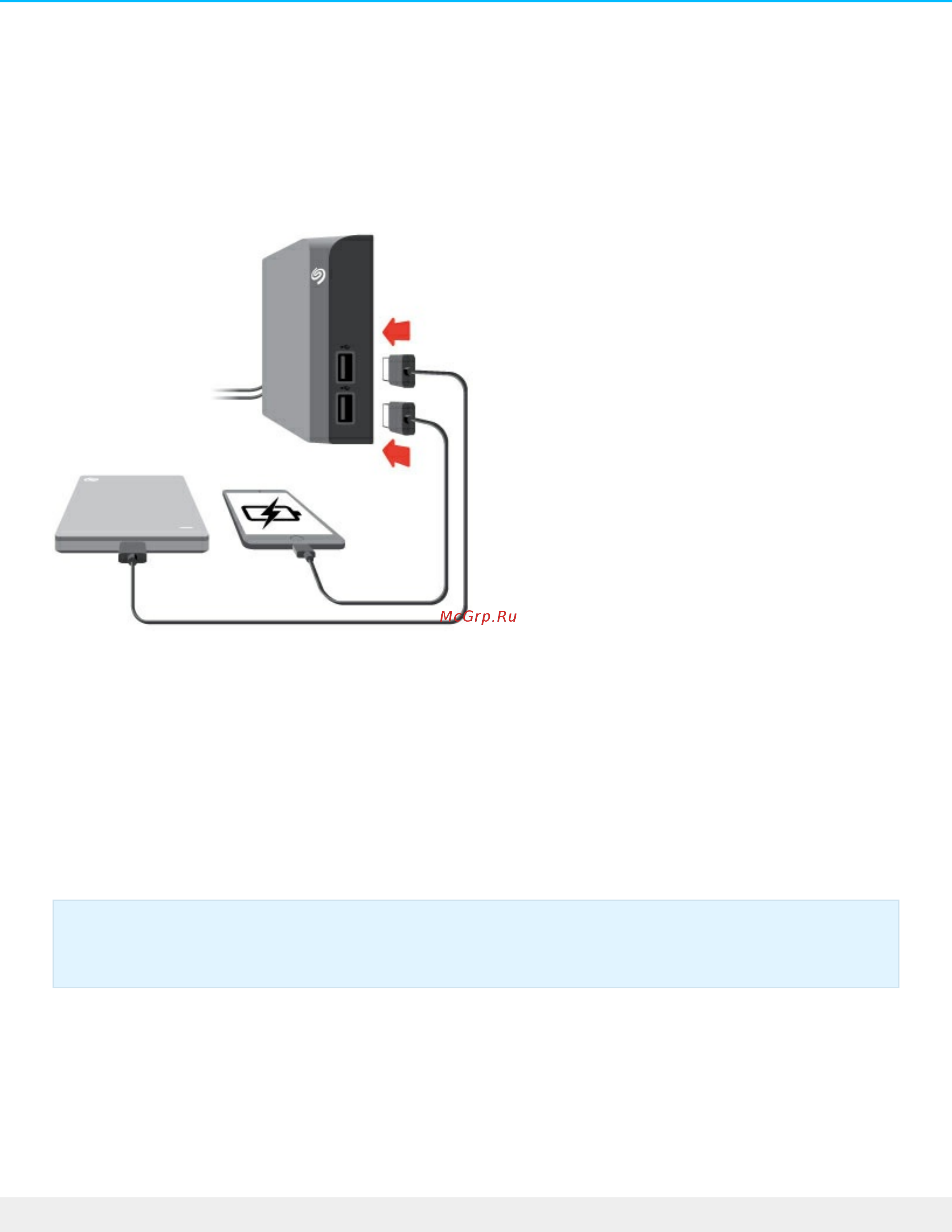 Seagate Backup Plus Hub 8Tb Black (STEL8000200) [10/22] Подключение устройств usb к backup plus hub
