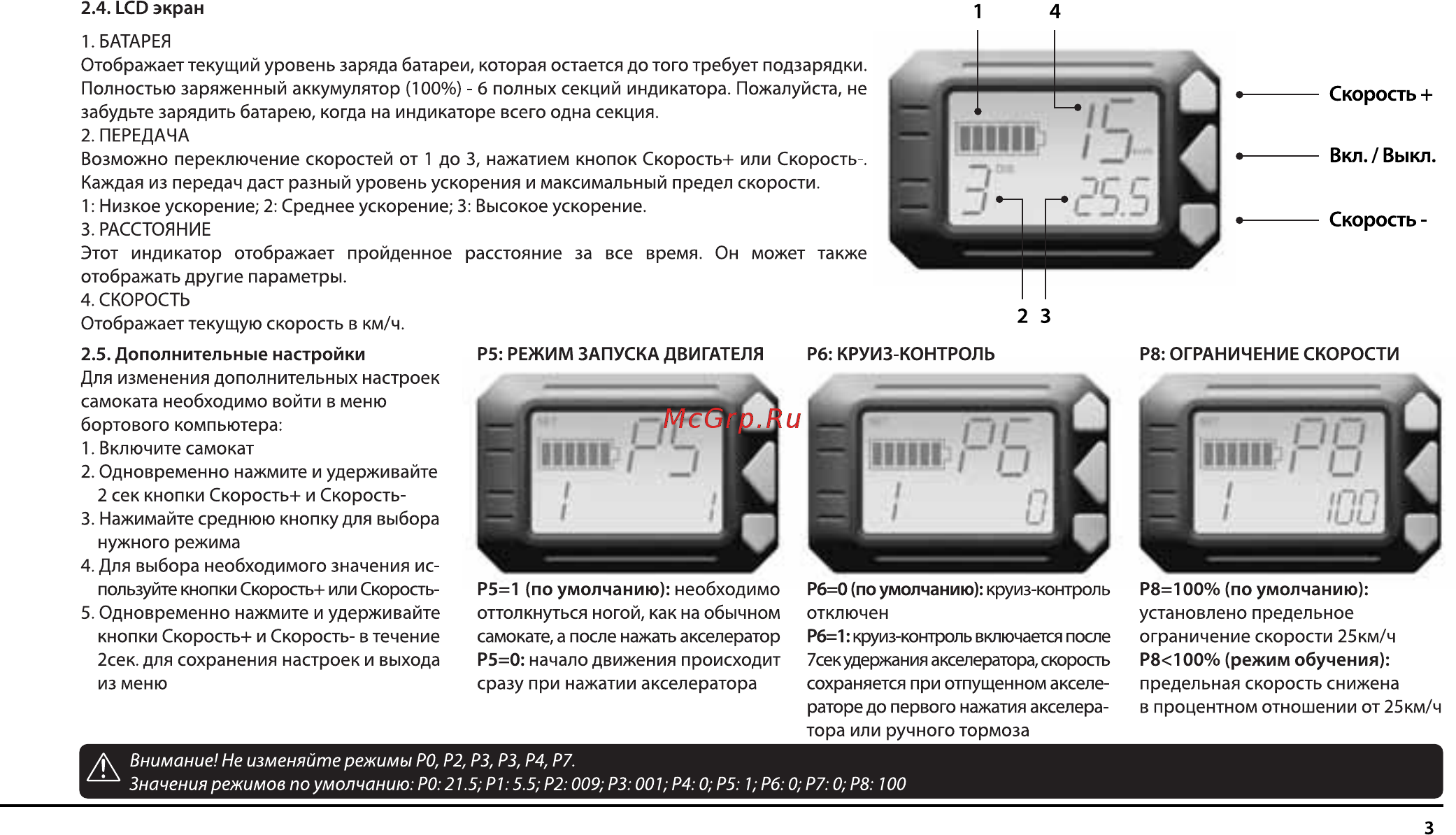 Iconbit Smart CARBON Scooter (SD-0016C) [5/12] Вкл выкл
