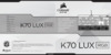 Corsair Gaming K70 LUX RGB (CH-9101010-RU) Инструкция по эксплуатации