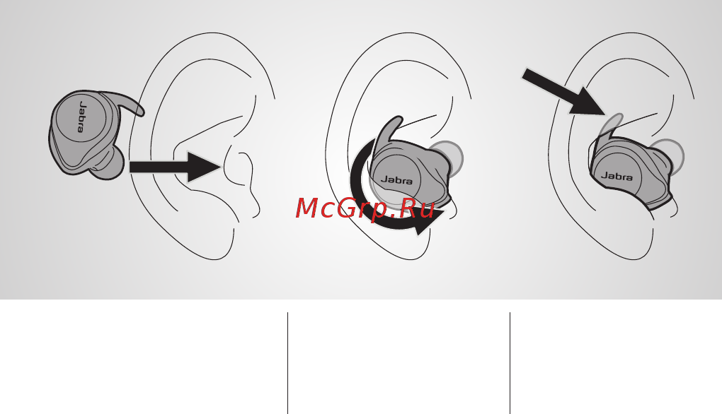 Jabra Elite Sport EMEA Pack [3/6] Вставьте