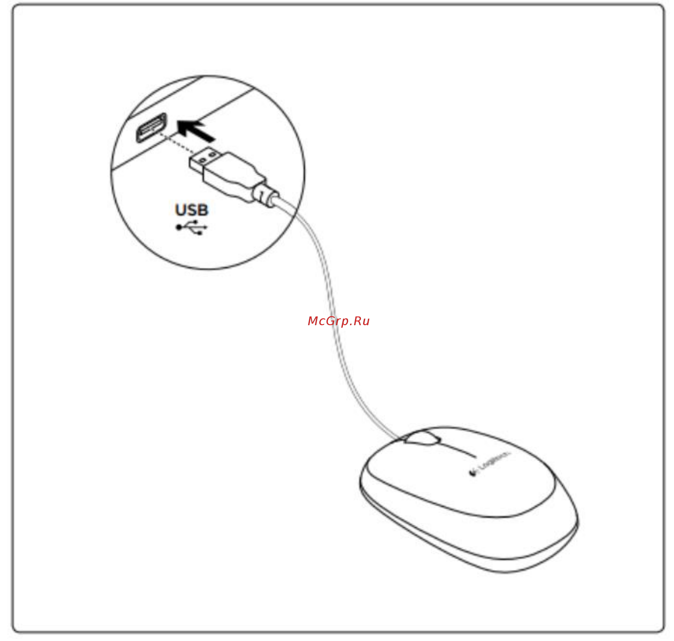 Logitech B100 Black (910-003357) Инструкция по эксплуатации онлайн [3/5] 437993