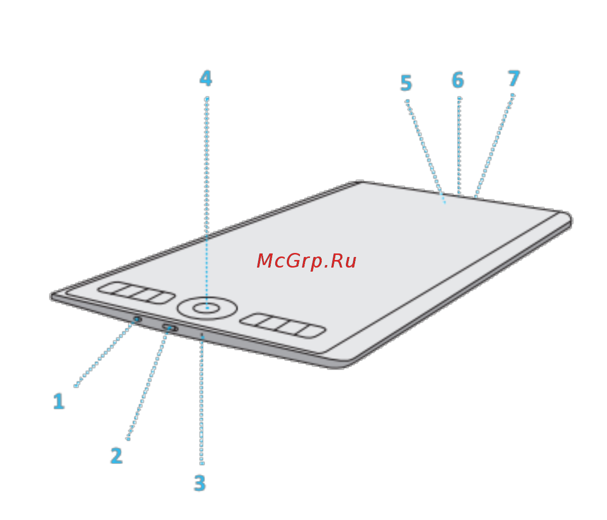 Wacom PTH-860P-R [2/5] Usb кабель