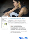 Philips ActionFit NoLimits Black/Green (SHQ3400CL/00) Инструкция по эксплуатации