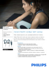Philips ActionFit NoLimits Blue (SHQ3405BL/00) Инструкция по эксплуатации