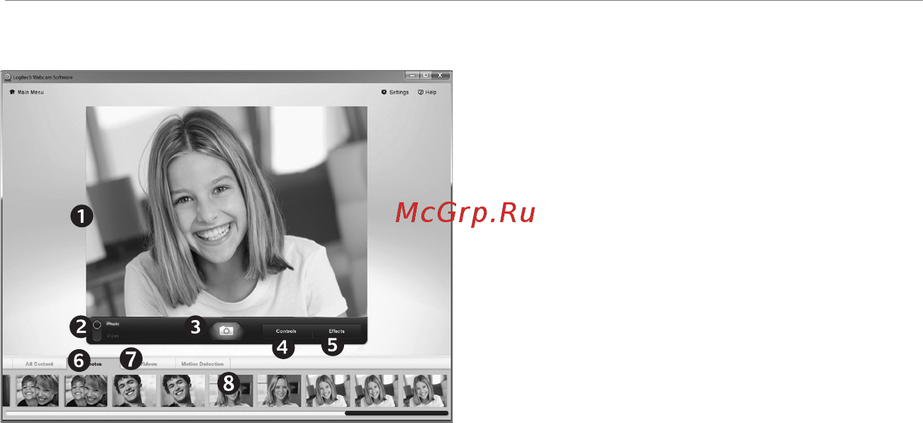 Logitech C615 (960001056) [10/16] Для windows и mac съемка видео и фотографий