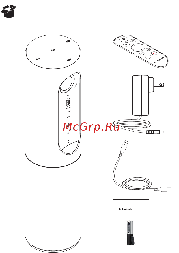 Logitech Connect (960001038) [2/13] Комплект поставки