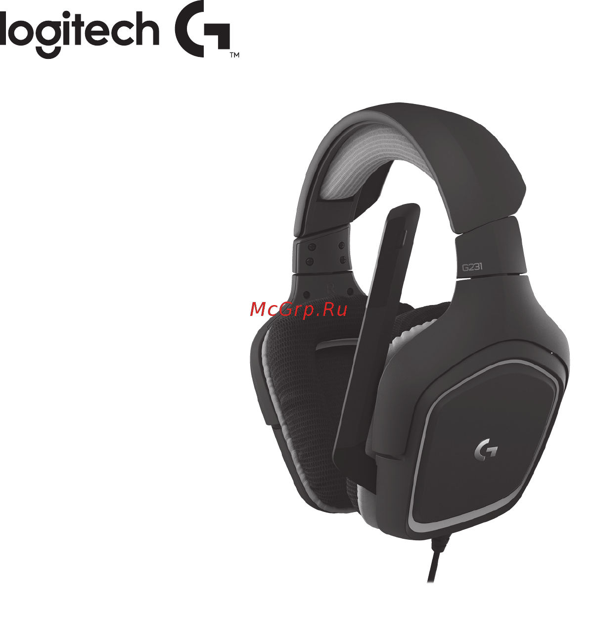 Logitech G231 Prodigy 981-000627 Инструкция по эксплуатации онлайн