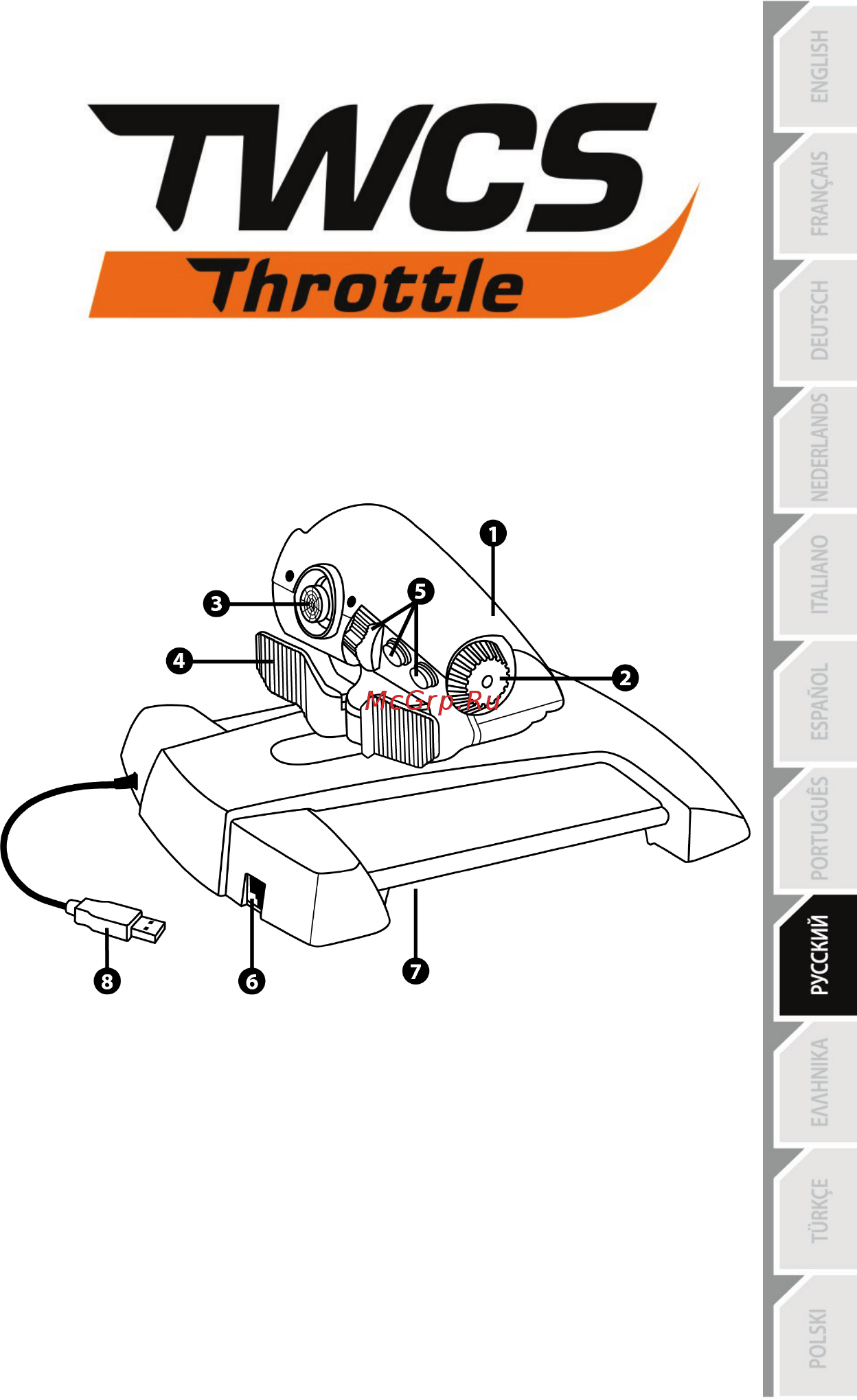 Thrustmaster Warthog Dual Throttle [2/11] Инструкция по эксплуатации