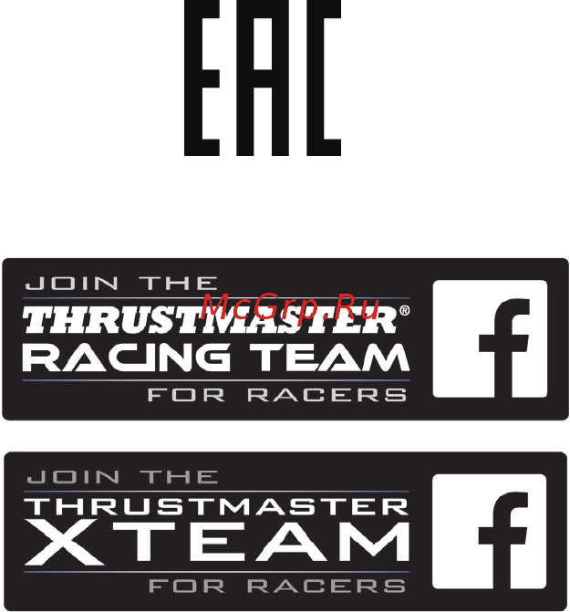 Thrustmaster База руля TX Servo Base (4060068) Инструкция по эксплуатации онлайн [17/17] 253414