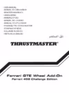 Thrustmaster Ferrari GTE F458 Wheel Add-on (4060047) Инструкция по эксплуатации