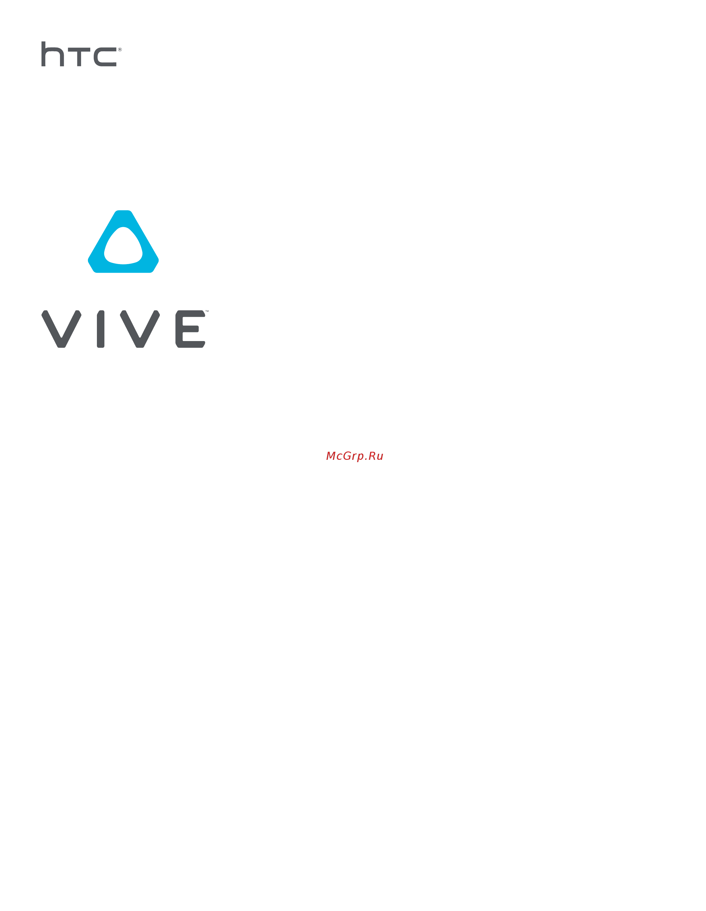 HTC VIVE (99HALN007-00) Инструкция по эксплуатации онлайн