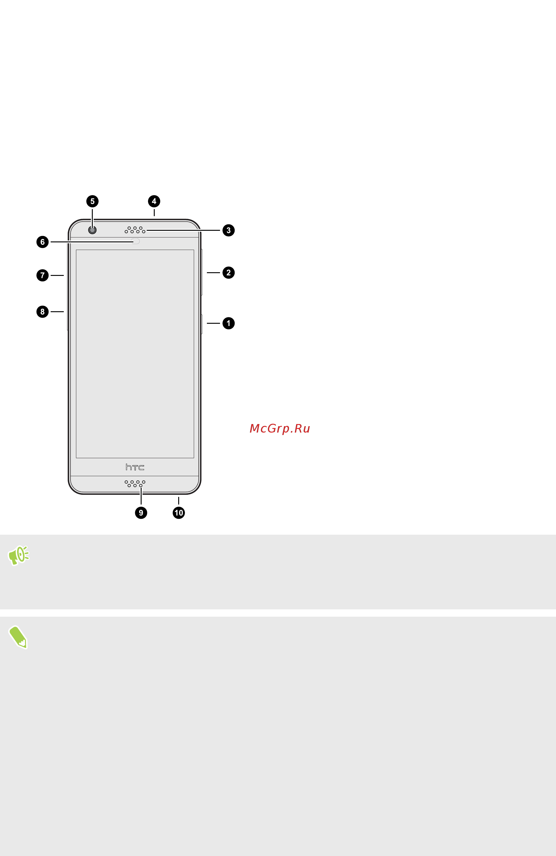 HTC Desire 530 Dark Grey [12/186] Распаковка