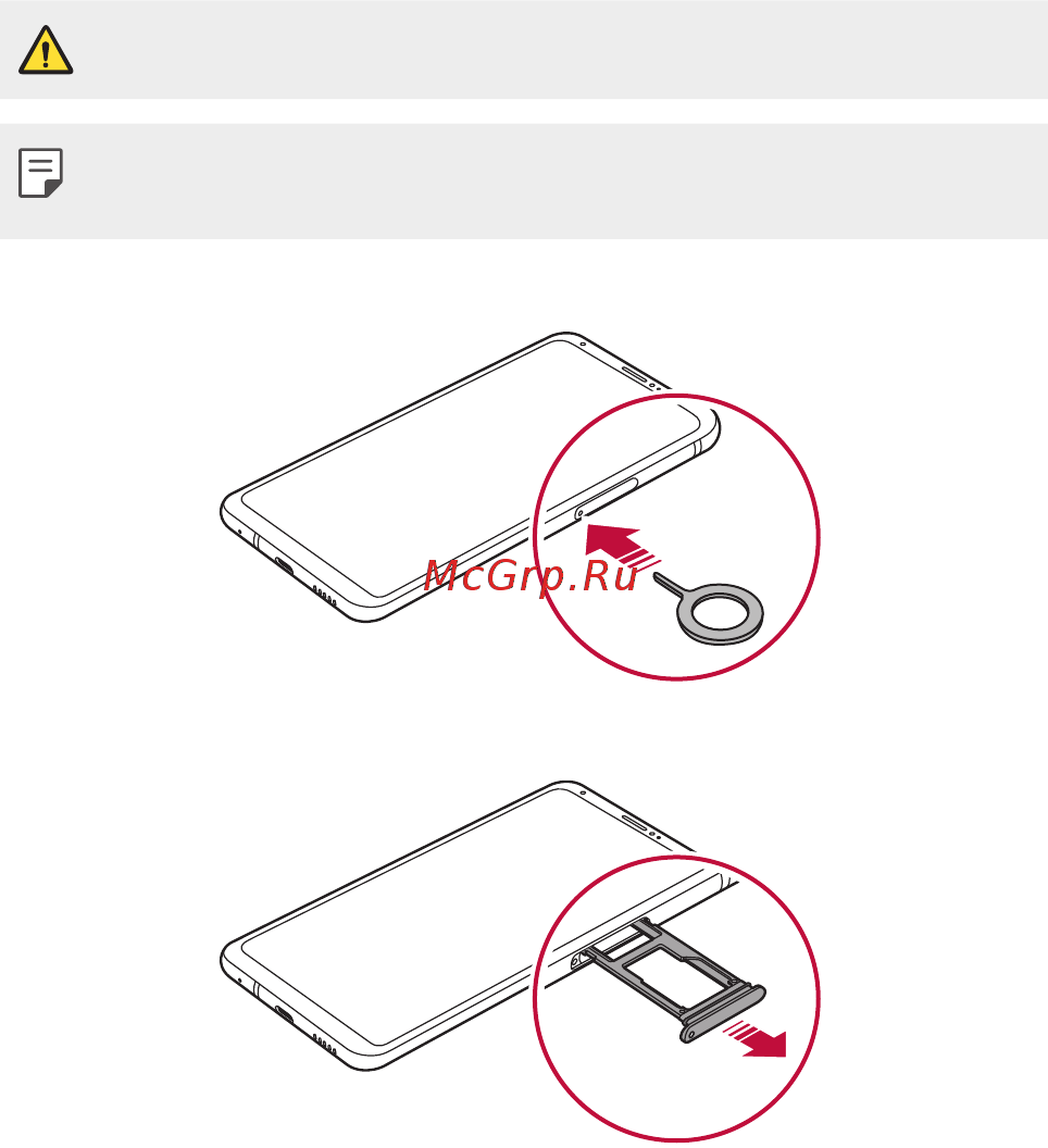 LG V30+ (H930DS) [770/896] Installing the sim card