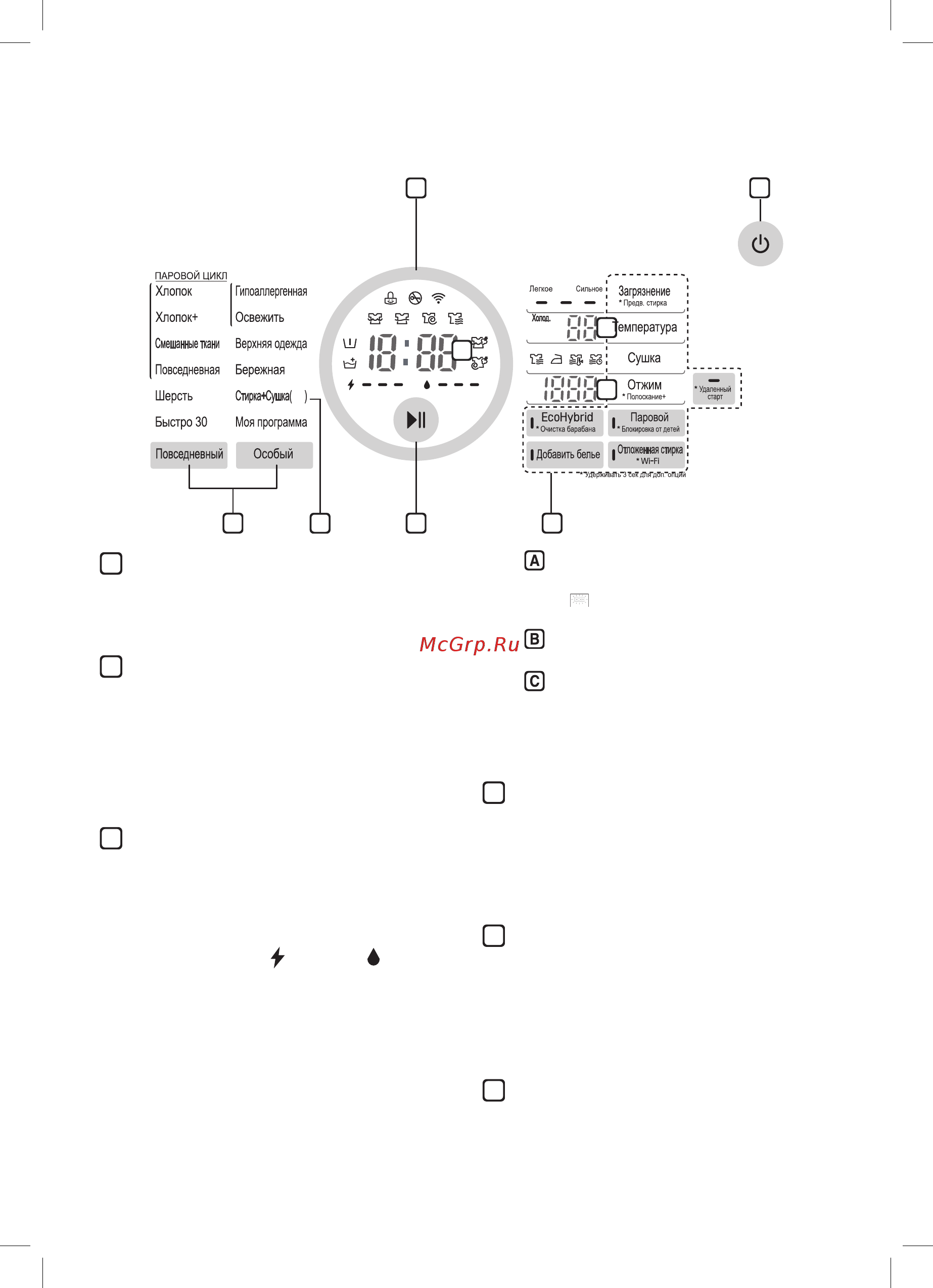LG FH6G1BCH2N [77/108] Басқару панелі