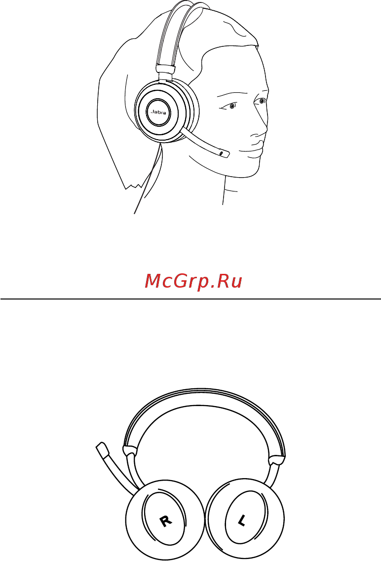 Jabra Evolve 80 MS Stereo [9/25] Способы ношения