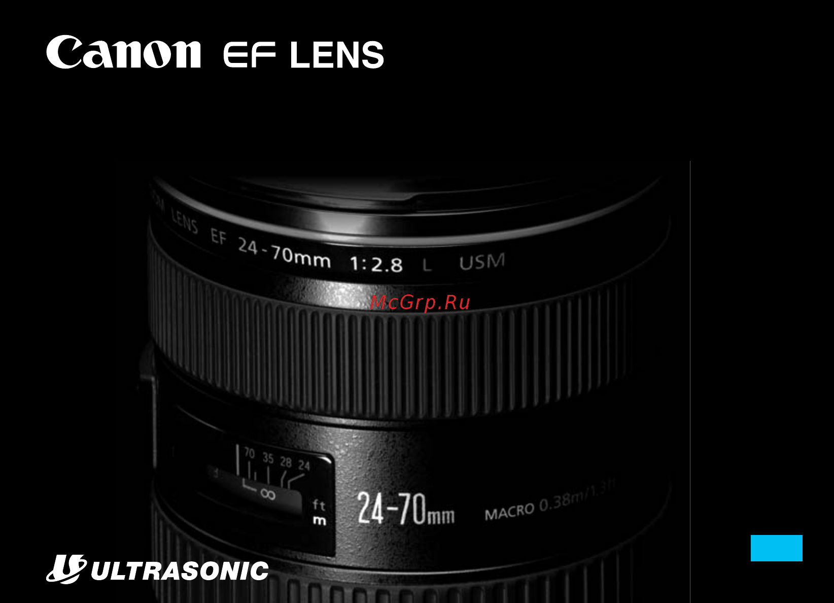 Canon EF24-70 F/2.8L USM Инструкция по эксплуатации онлайн