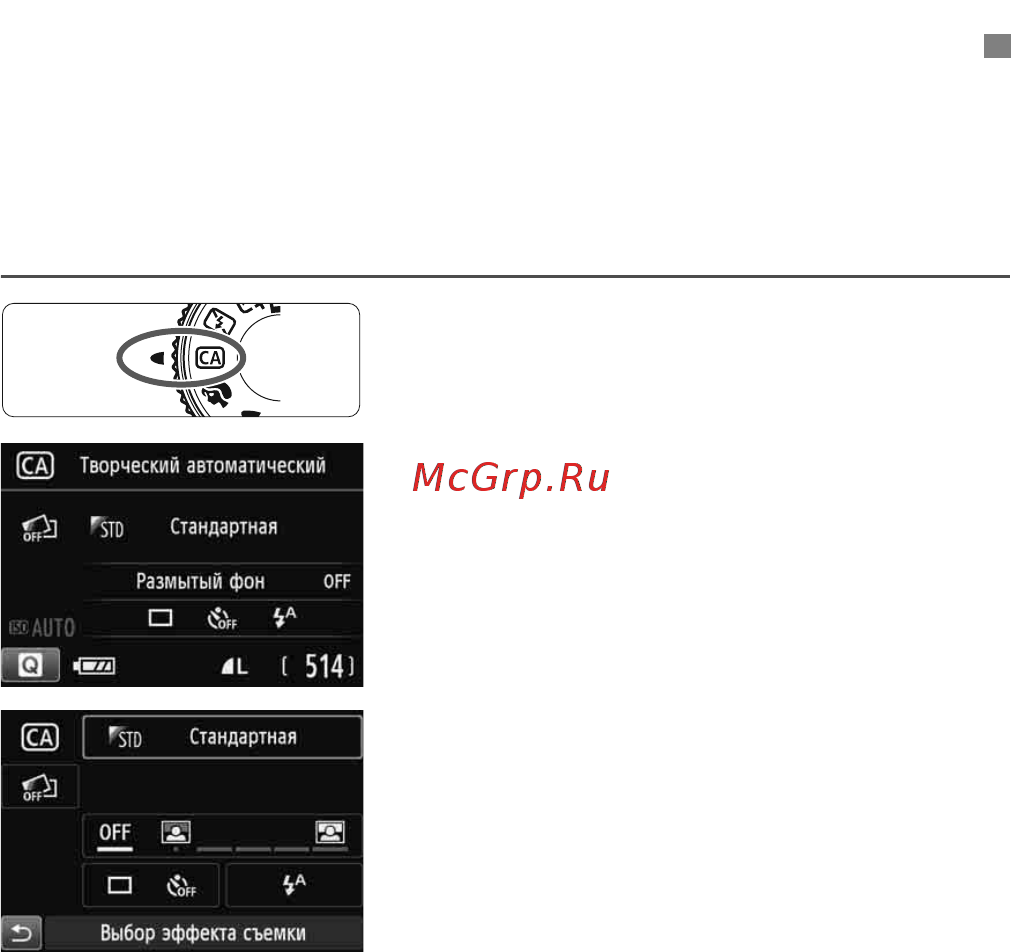 Canon EOS 100D Kit 18-55 IS STM [54/112] Съемка в творческом автоматическом режиме