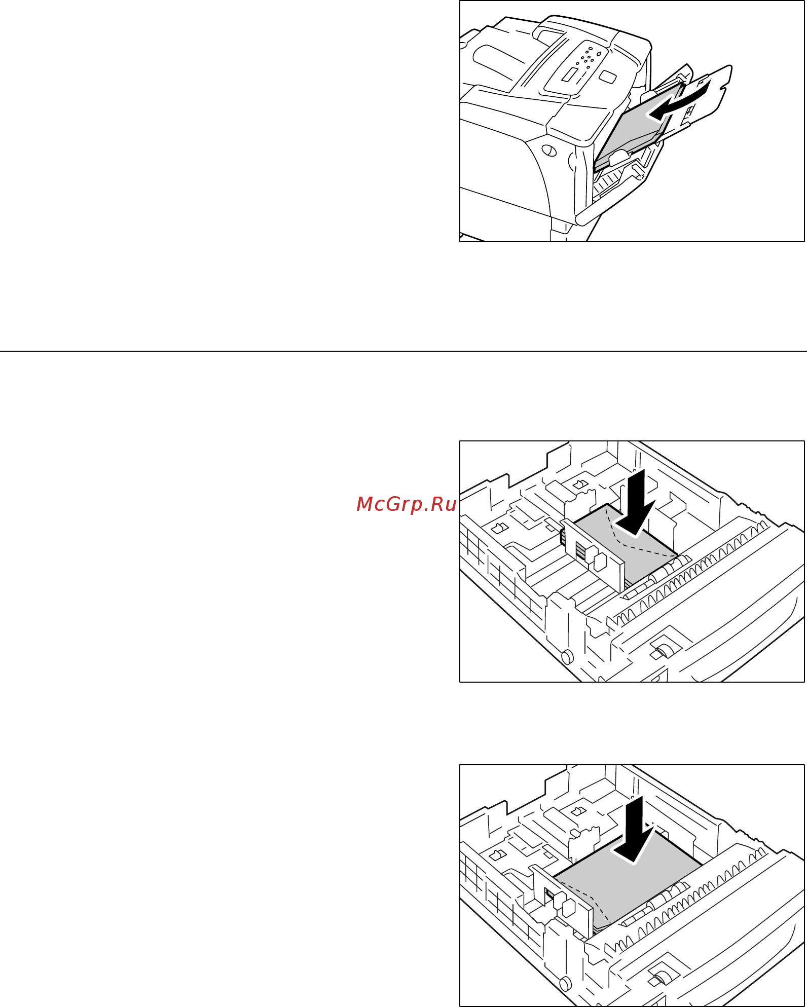 Xerox Phaser 5335 [56/232] Загрузка конвертов в лотки 2 4