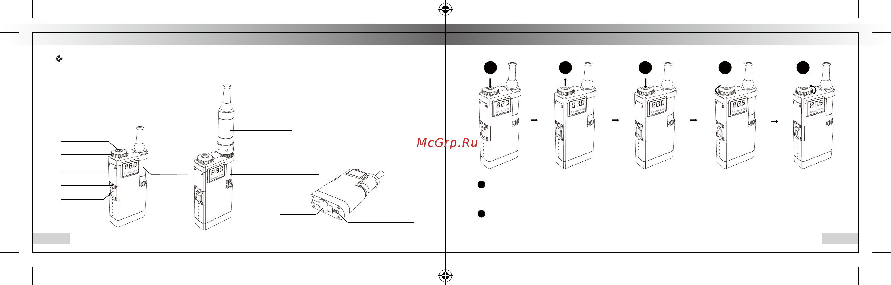 Innokin iTaste VTR, с клиромайзером iClear 30s, без аккумулятора, камуфляж [41/50] 2 3 4 5