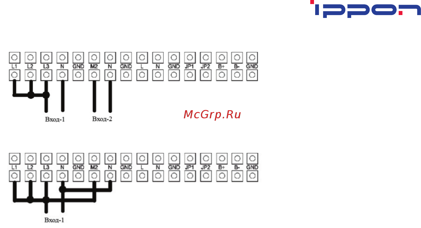 Ippon innova rt 10000 tower 3/1 Инструкция по эксплуатации онлайн [14/44] 254336