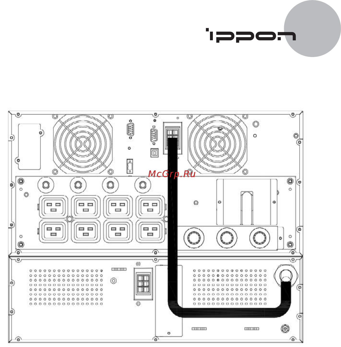 Ippon innova rt 6000 2u [21/64] Модель 10k