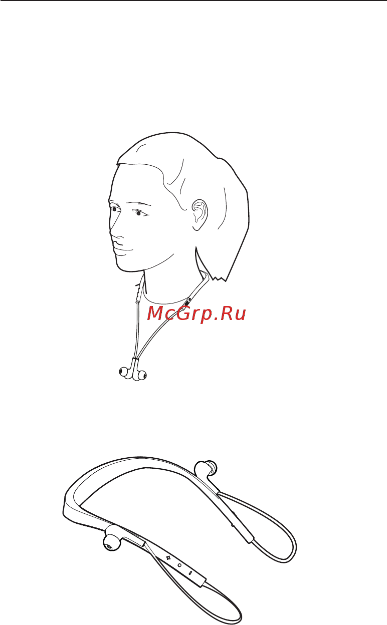 Jabra Halo Smart, синий, c микрофоном [8/23] Использование магнитных