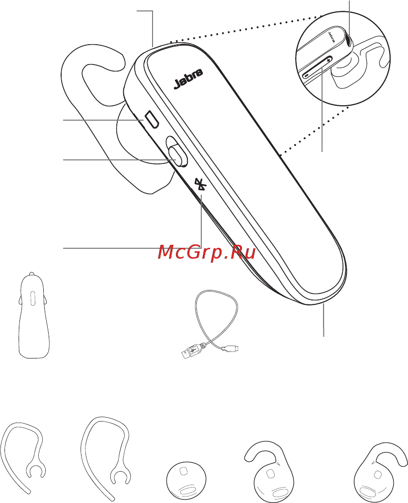Jabra Boost White, моно, работает до 9 часов в режиме разговора [5/18] Обзор гарнитуры