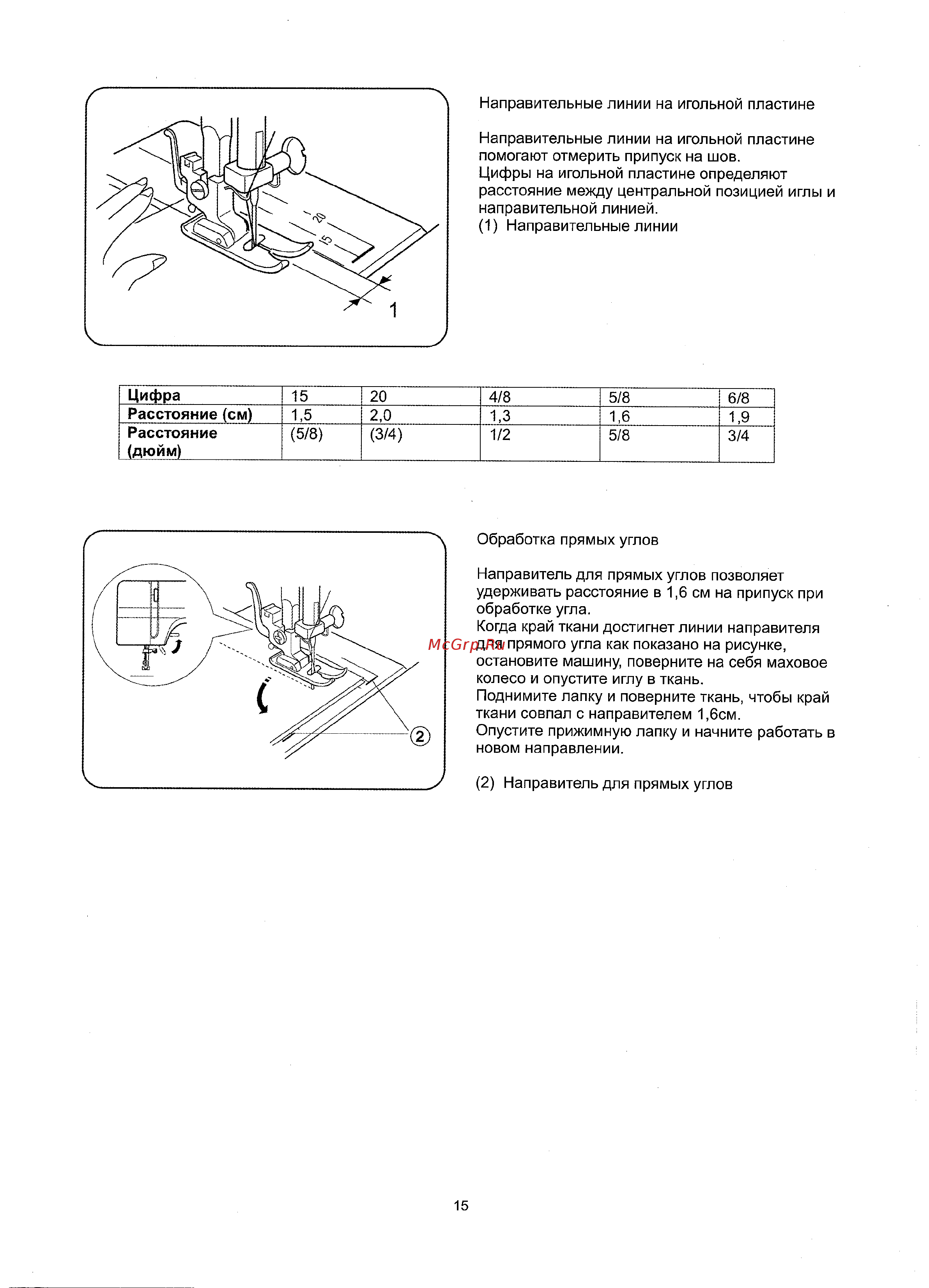 Janome S-19 Инструкция по эксплуатации онлайн [17/30] 283058