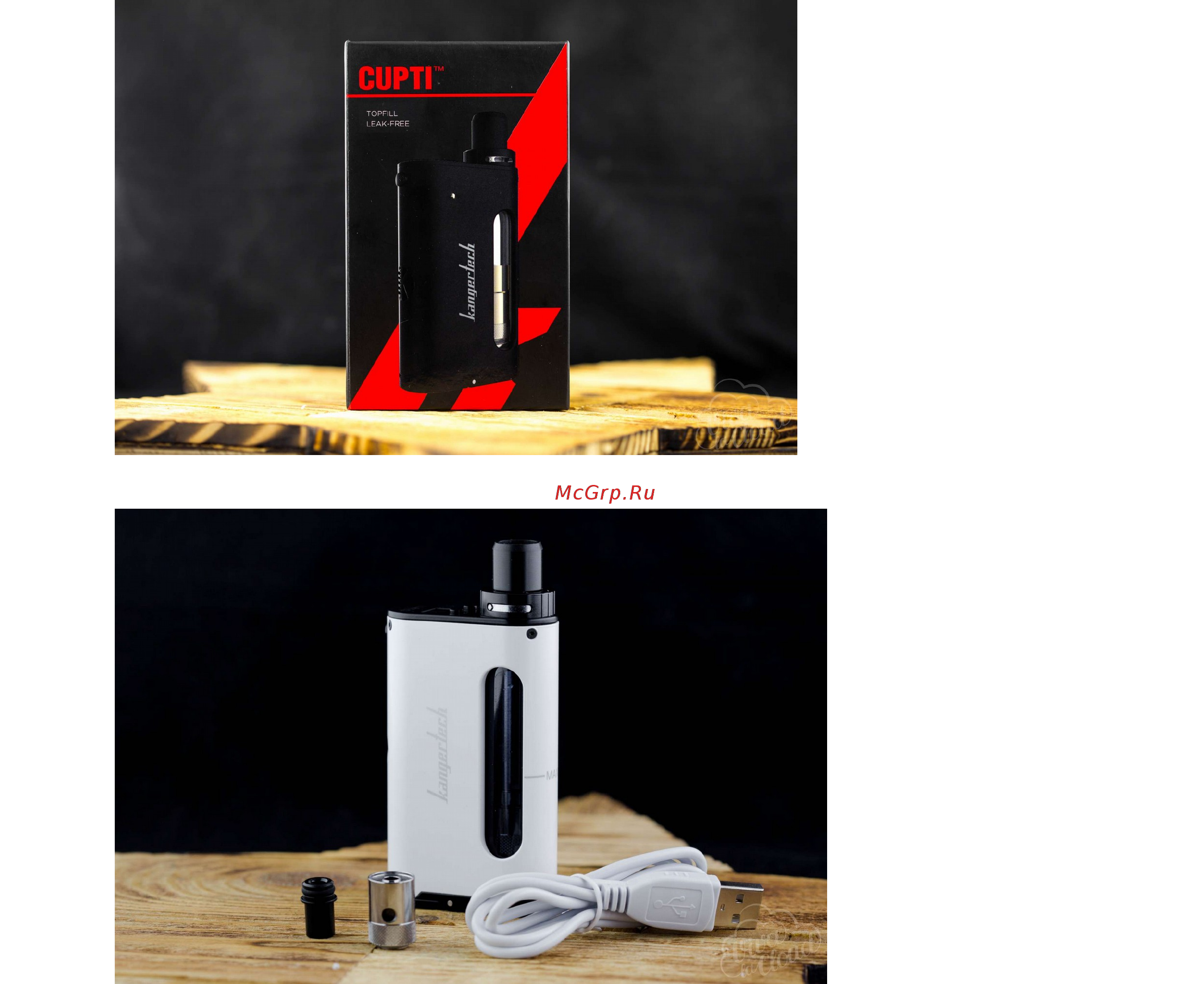 Kanger Cupti, без аккумулятора, черный Инструкция по эксплуатации онлайн